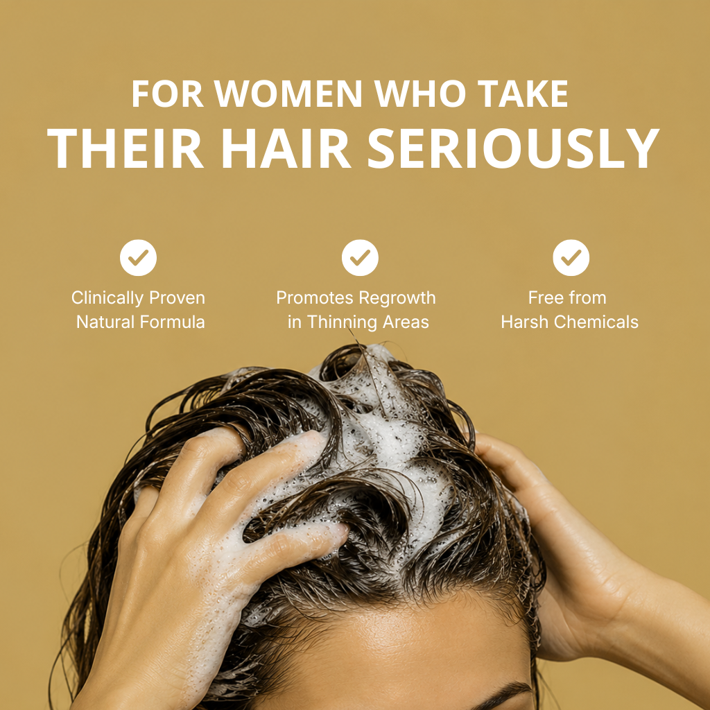 It isn't your hair. It's what's coating it.